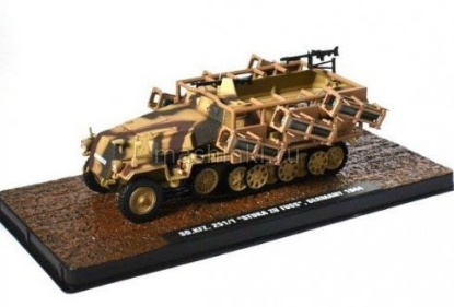 Изображение ATLAS 1/43 Sd.Kfz. 251/1 Ausf.C БТР Западный фронт Германия 1944