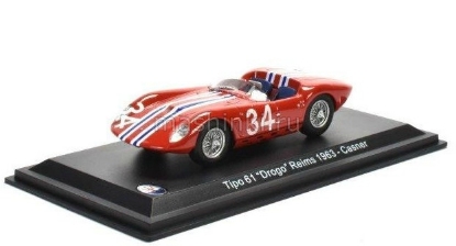 Изображение ALTAYA 1/43 MASERATI Tipo 61 Drogo №34 Reims Casner 1963