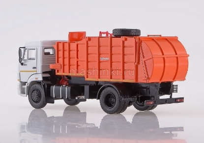 Изображение ПАО КАМАЗ 1/43 МКМ-4503 (43253) мусоровоз с манипулятором