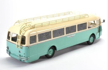 Изображение ALTAYA 1/43 Автобус CHAUSSON APH 47 NEZ DE COCHON Франция 1951 beige/turquois