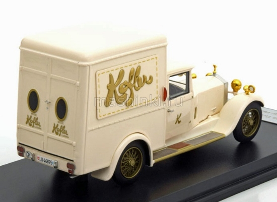 Изображение NEO 1/43 ROLLS-ROYCE Twenty Park Ward Delivery Van Kofler Lucerne 1928 white