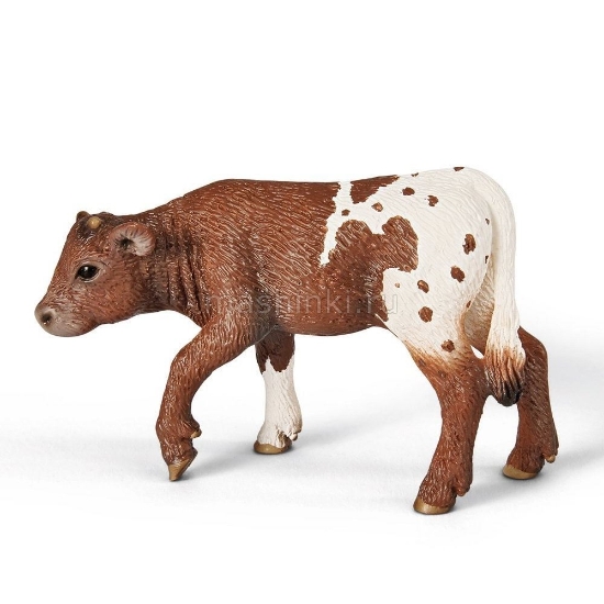 Изображение SCHLEICH Корова техасский Лонгхорн теленок