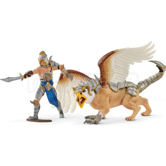 Изображение SCHLEICH Воин с грифоном