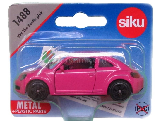 Изображение SIKU VW Beetle New розовый