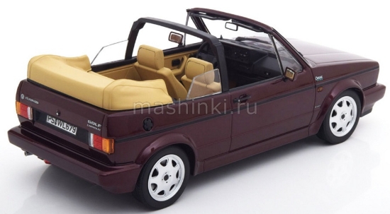 Изображение NOREV 1/18 VW Golf I Cabriolet Classic Line 1992 red metallic