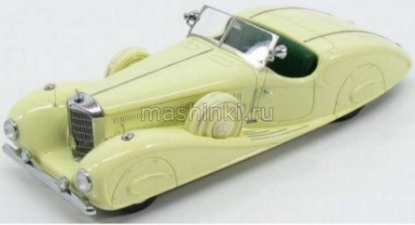 Изображение KESS 1/43 MERCEDES-BENZ 540K (W29) Erdman & Rossi King Ghazi of Iraq 1936 light yellow