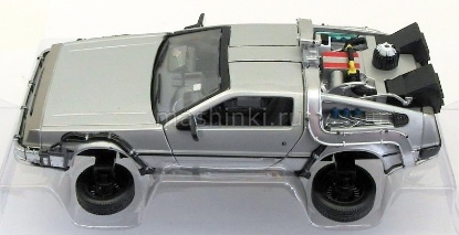 Изображение WELLY 1/24 DE LOREAN DMC12 Back to Future-2 (к/ф Назад в будущее-2) 1989