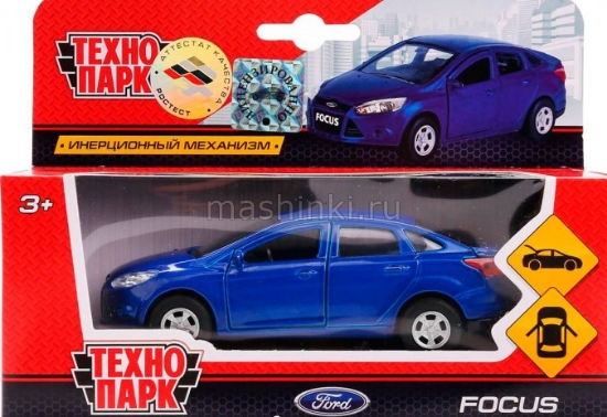 Изображение ТЕХНОПАРК FORD Focus 12 см синий