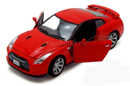 Изображение MOTORMAX 1/24 NISSAN GT-R (R35) 2008 красный