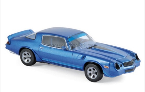 Изображение NOREV 1/43 CHEVROLET Camaro Z28 1980 blue metallic