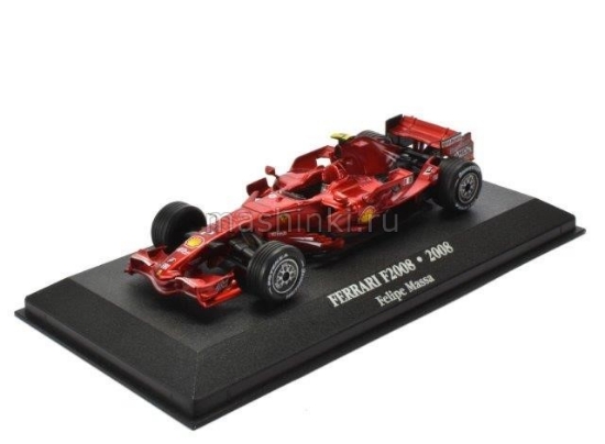 Изображение ATLAS 1/43 FERRARI F2008 №2 Felipe Massa Scuderia Ferrari 2008