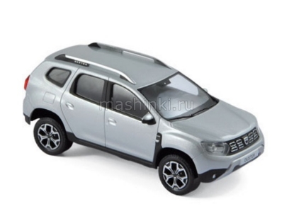 Изображение NOREV 1/43 RENAULT DACIA Duster 2 4 WD 2018 platine silver