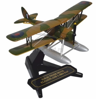 Изображение OXFORD 1/72 DH-82A Tiger Moth Floatplane L-5894 RAF 1939 поплавковый самолет