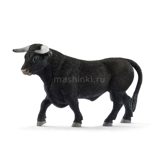 Изображение SCHLEICH Бык породы Блэк Ангус (Black Angus?) черный