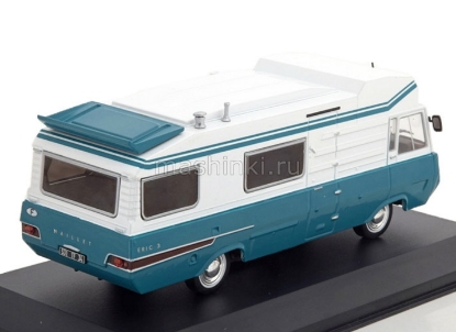 Изображение IXO 1/43 PEUGEOT J7 MAILLET Eric 3 кемпер 1977 dark turquois/white