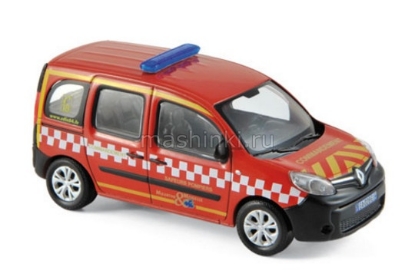 Изображение NOREV 1/43 RENAULT Kangoo Pompiers Poste de Commandement (пожарная штабная) 2013