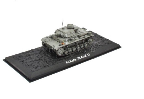 Изображение ATLAS 1/72 Pz.Kpfw.III Ausf.G (Sd.Kfz.141) танк 1941