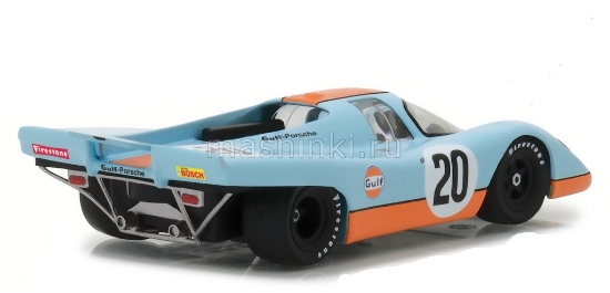 Изображение GREENLIGHT 1/43 PORSCHE 917K №20 Gulf Oil с фигуркой Steve McQueen 1970