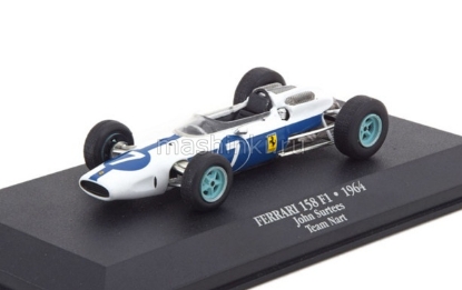 Изображение ATLAS 1/43 FERRARI 158 F1 №7 John Surtees Team Nart Mexico GP Чемпион мира 1964