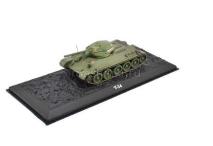 Изображение ATLAS 1/72 Танк T-34 СССР 1943 хаки