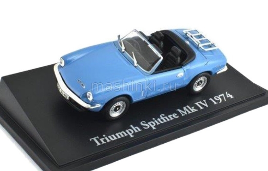 Изображение ATLAS 1/43 TRIUMPH Spitfire Mk.IV 1974 blue