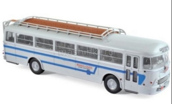 Изображение NOREV 1/43 Автобус CHAUSSON AP52 1955 clear blue/blue