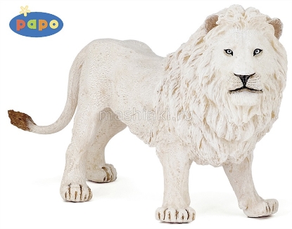Изображение PAPO Кошачьи: лев белый