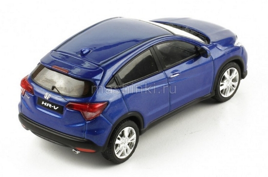 Изображение IXO 1/43 HONDA HR-V Hybrid кроссовер 4х4 2014 metallic blue