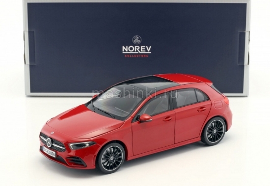 Изображение NOREV 1/18 MERCEDES-BENZ A-Class (W177) 2018 red