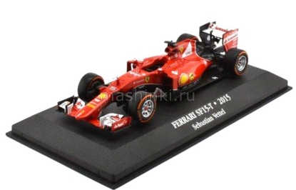 Изображение ATLAS 1/43 FERRARI SF15-T №5 Sebastian Vettel 3-е место 2015