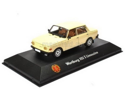 Изображение ATLAS 1/43 WARTBURG 353 S Limousine 1980 light yellow