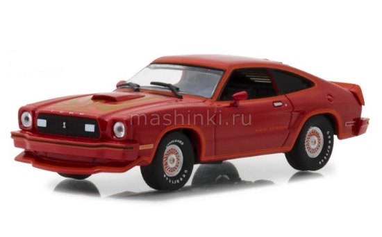 Изображение GREENLIGHT 1/43 FORD Mustang II King Cobra 1978 red/black