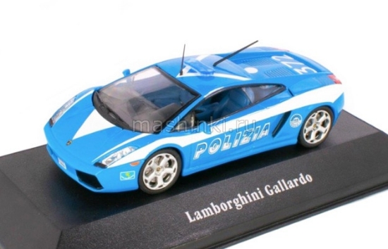 Изображение ATLAS 1/43 LAMBORGHINI Gallardo Polizia (Полиция Италии) 2004