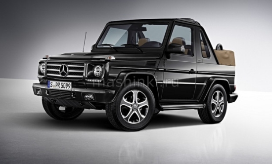 Изображение GLM 1/43 MERCEDES-BENZ G500 Cabriolet Final Edition (W463) открытый 2014