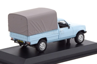 Изображение NOREV 1/43 PEUGEOT 504 Pickup 4x4 с тентом 1985 clear blue