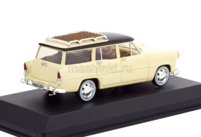 Изображение NOREV 1/43 SIMCA Vedette Marly 1957 paille yellow/black