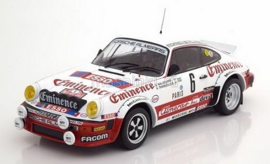 Изображение IXO 1/18 PORSCHE 911 SC №6 Waldegard/Thorszelius Rally Monte Carlo 1982