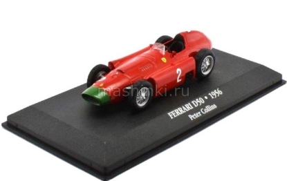 Изображение ATLAS 1/43 FERRARI D50 №2 Peter Collins Scuderia Ferrari 3 место 1956