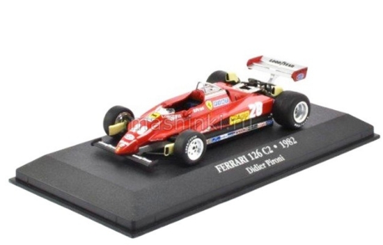 Изображение ATLAS 1/43 FERRARI 126 C2 №28 Didier Pironi Scuderia Ferrari 2 место 1982