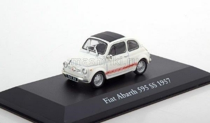 Изображение ATLAS 1/43 FIAT Abarth 595 SS 1957 white