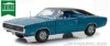 Изображение GREENLIGHT 1/18 DODGE Charger 500 SE 1970 B5 blue