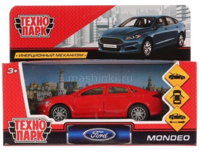 Изображение ТЕХНОПАРК FORD Mondeo 12 см красный