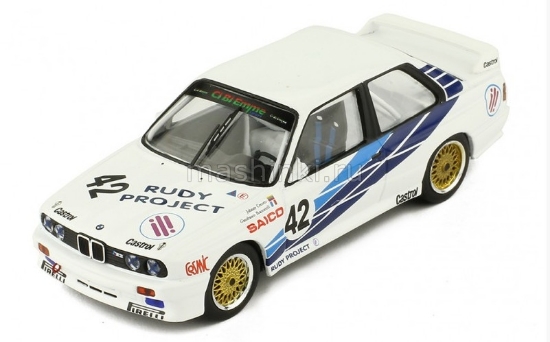 Изображение IXO 1/43 BMW M3 (E30) №42 Cecotto/Brancatelli Touring car world cup Dijon  1987