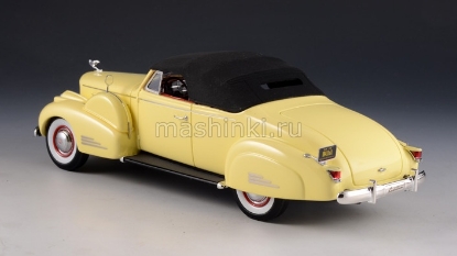 Изображение GLM 1/43 CADILLAC V16 Convertible Coupe (закрытый) 1938 yellow