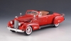 Изображение GLM 1/43 CADILLAC V16 Convertible Coupe (открытый) 1938 red