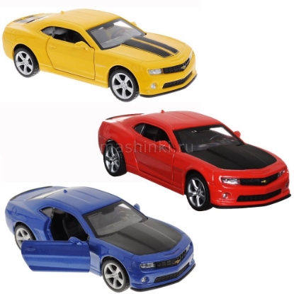 Изображение ТЕХНОПАРК 1/43 CHEVROLET Camaro в ассорт.