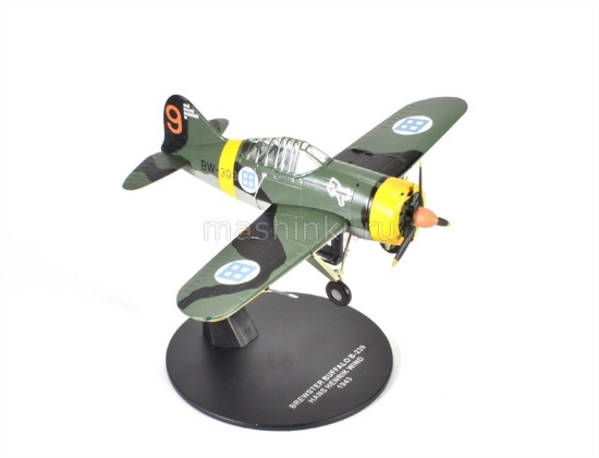 Изображение ATLAS 1/72 Самолет BREWSTER B-239 Buffalo Hans Henrik Wind ВВС Финляндии (75 побед) 1943