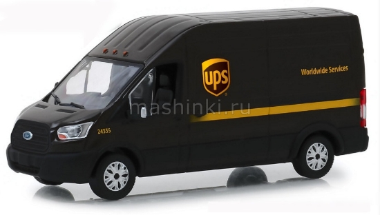 Изображение GREENLIGHT 1/43 FORD Transit LWB High Roof United Parcel Service (UPS) 2018