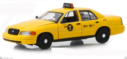 Изображение GREENLIGHT 1/43 FORD Crown Victoria NYC Taxi такси Нью-Йорка 2018