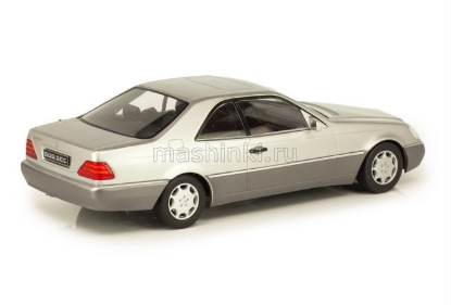 Изображение KK-SCALE 1/18 MERCEDES-BENZ 600 SEC (C140) 1992 silver